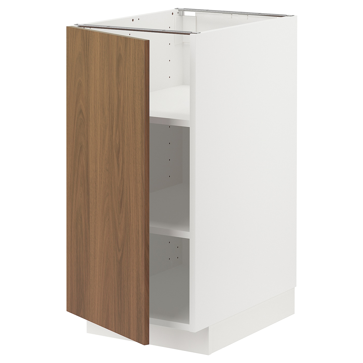 Напольный шкаф - METOD IKEA/ МЕТОД ИКЕА,  40х60 см, белый/коричневый