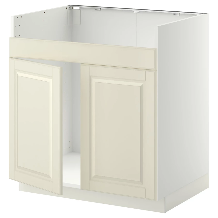 Шкаф под раковину - METOD / HAVSEN  IKEA/ МЕТОД/ХАВСЕН/ИКЕА, 88х80 см,  бежевый/белый (изображение №1)