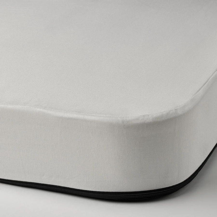 Матрас для двуспальной кровати - NYHAMN IKEA/НИХАМН ИКЕА  140x200 см, белый (изображение №5)