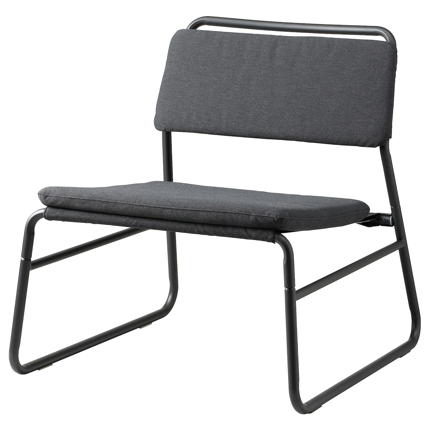 Кресло - IKEA LINNEBÄCK/LINNEBACK, 72x69x65см, серый, ЛИННЕБЕК ИКЕА