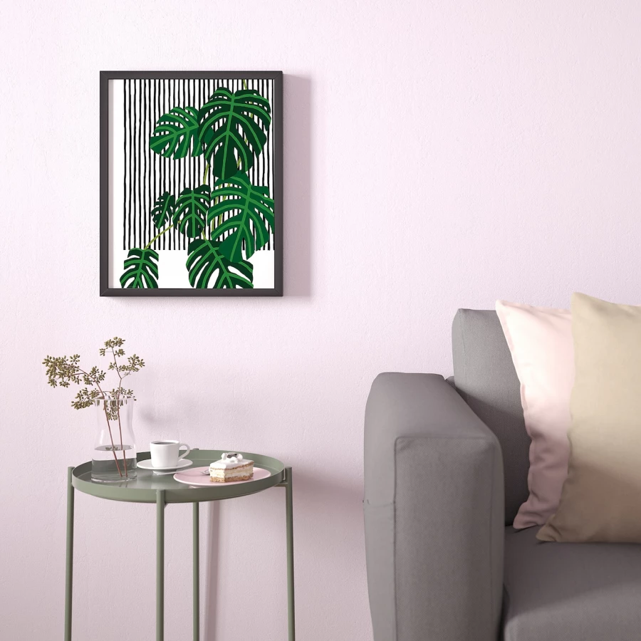 Постер - IKEA BILD, 40х50 см, «Листья», БИЛЬД ИКЕА (изображение №3)