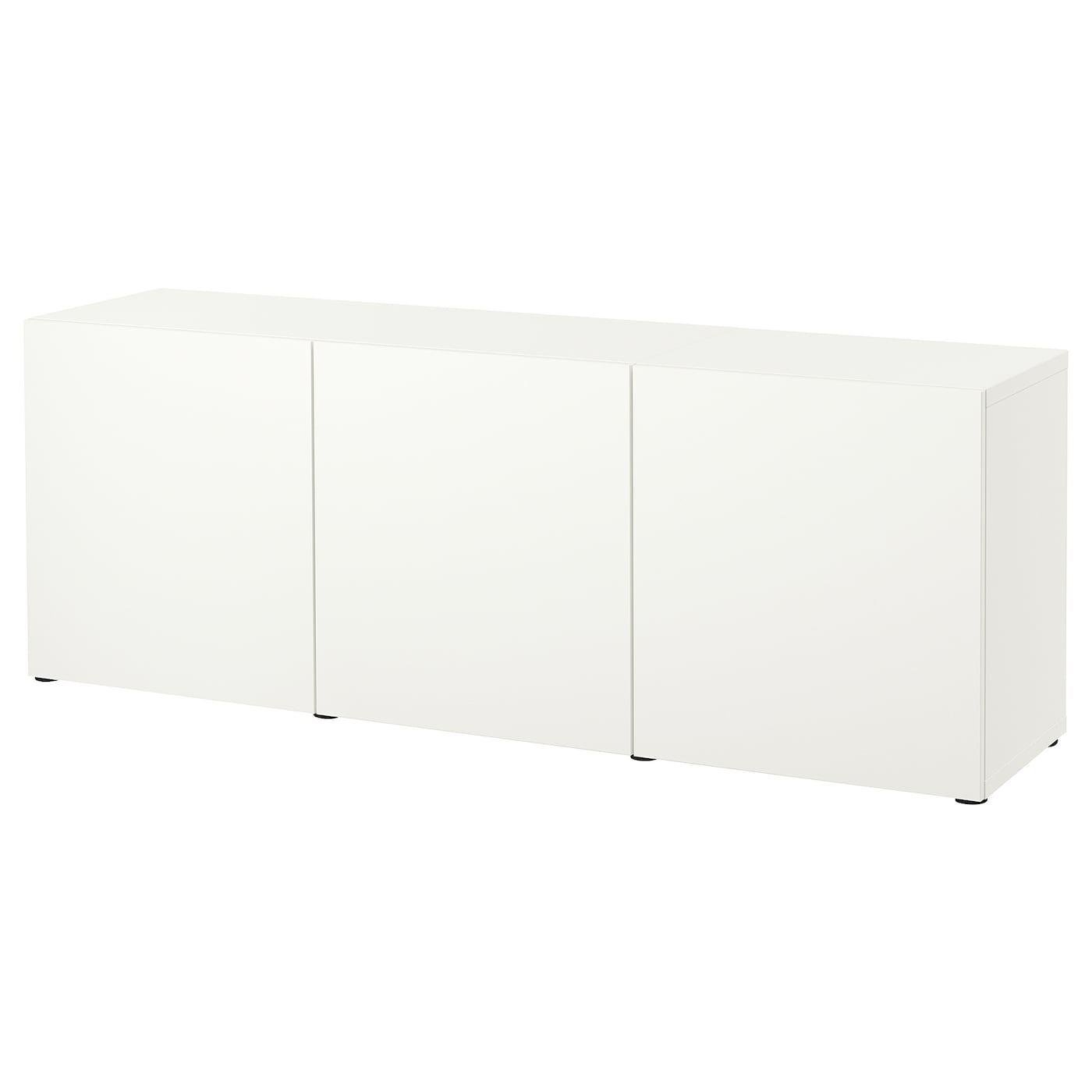 Комбинация для хранения - IKEA BESTÅ/BESTA, 180x42x65 см, белый, Беста/Бесто ИКЕА