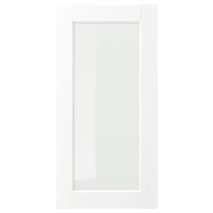 Дверца со стеклом - ENKÖPING/ENKOPING, 80х40 см, белый, ЭНКОПИНГ/ЭНКЁПИНГ ИКЕА