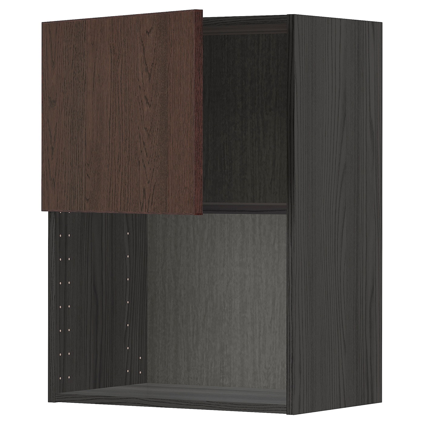 Навесной шкаф  - METOD  IKEA/  МЕТОД ИКЕА, 80х60 см, коричневый