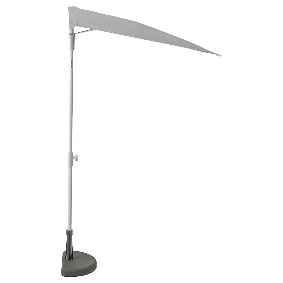 Зонт от солнца - LILLEÖ /LILLEО IKEA/ ЛИЛЛЕО ИКЕА, 150 см, серый/черный (изображение №1)