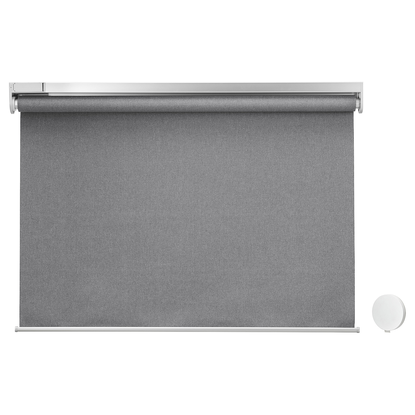 Рулонная штора с пультом управления (blackout) - IKEA FYRTUR, 195х100 см, серый, ФЮРТЮР ИКЕА