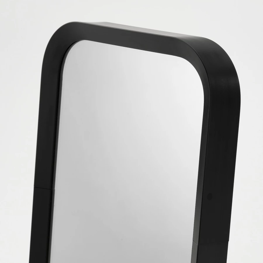 Зеркало -  LINDBYN IKEA/ ЛИНДБЮН  ИКЕА, 14х27 см,  черный (изображение №4)