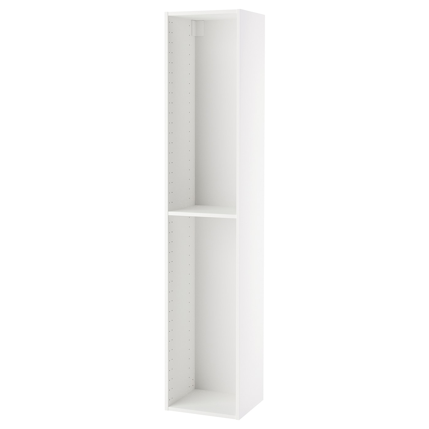 Каркас высокого шкафа - METOD IKEA/МЕТОД ИКЕА, 200х40 см, белый