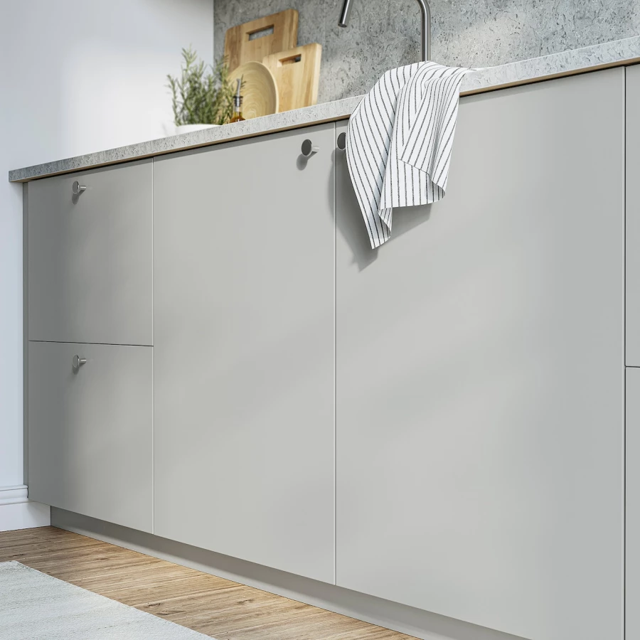 Дверца - IKEA HAVSTORP, 40х60 см, светло-серый, ХАВСТОРП ИКЕА (изображение №3)