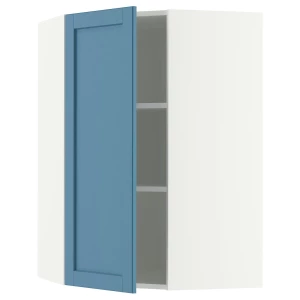 IKEA METOD Угловой настенный шкаф с полками ИКЕА