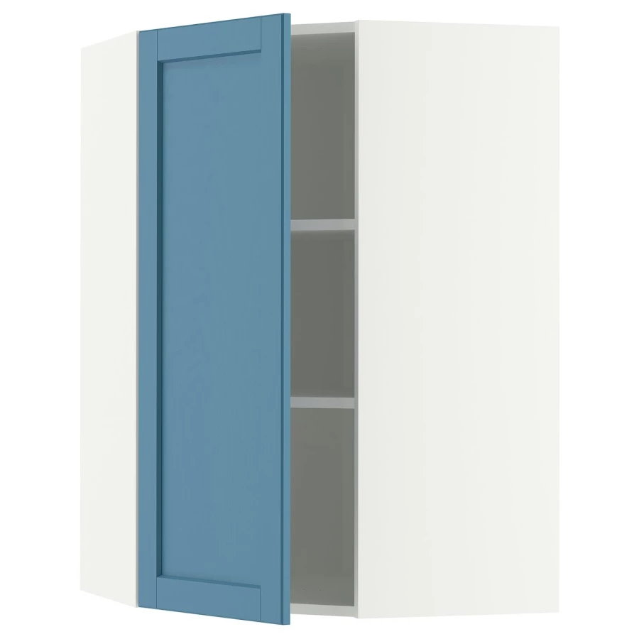 IKEA METOD Угловой настенный шкаф с полками ИКЕА (изображение №1)