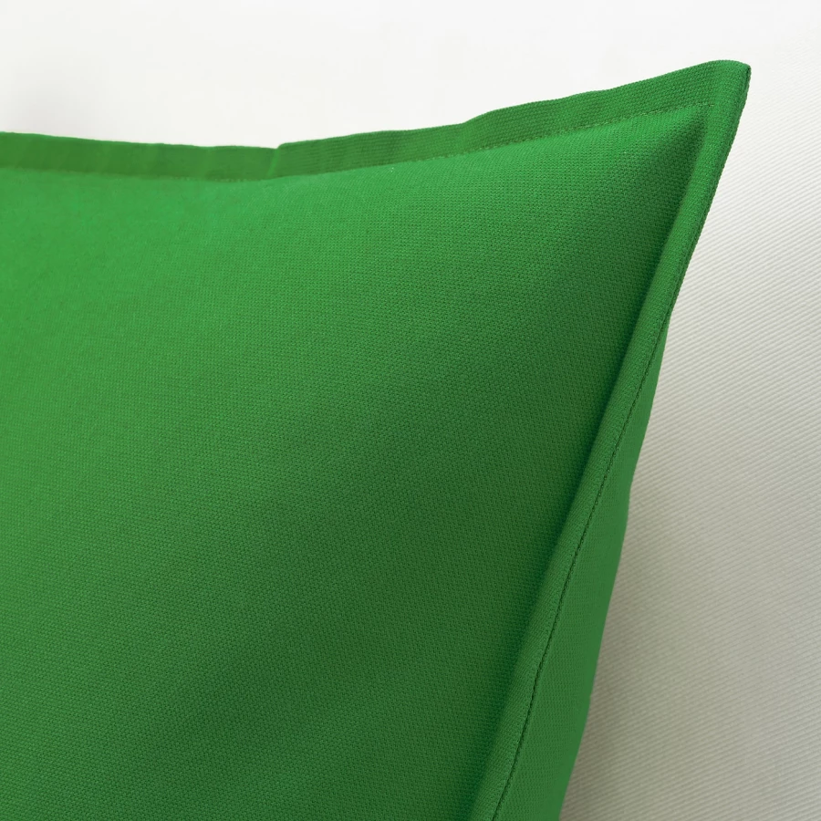 Подушка - GURLI IKEA/ ГУРЛИ ИКЕА, 50х50 см, зеленый (изображение №4)