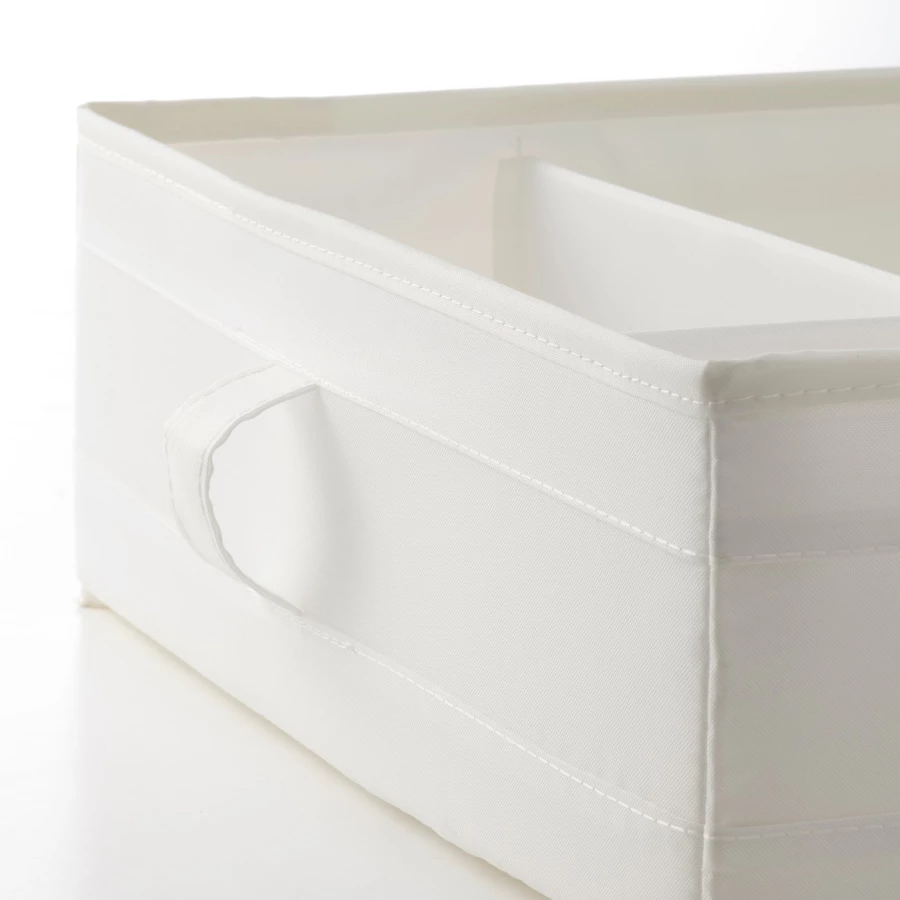 Коробка с отделениями - SKUBB IKEA/ СКУББ ИКЕА. 44х34х11 см, белый (изображение №6)