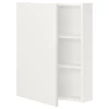 Настенный шкаф для ванной комнаты - ENHET IKEA/ ЭНХЕТ ИКЕА, 60x15x75 см, белый