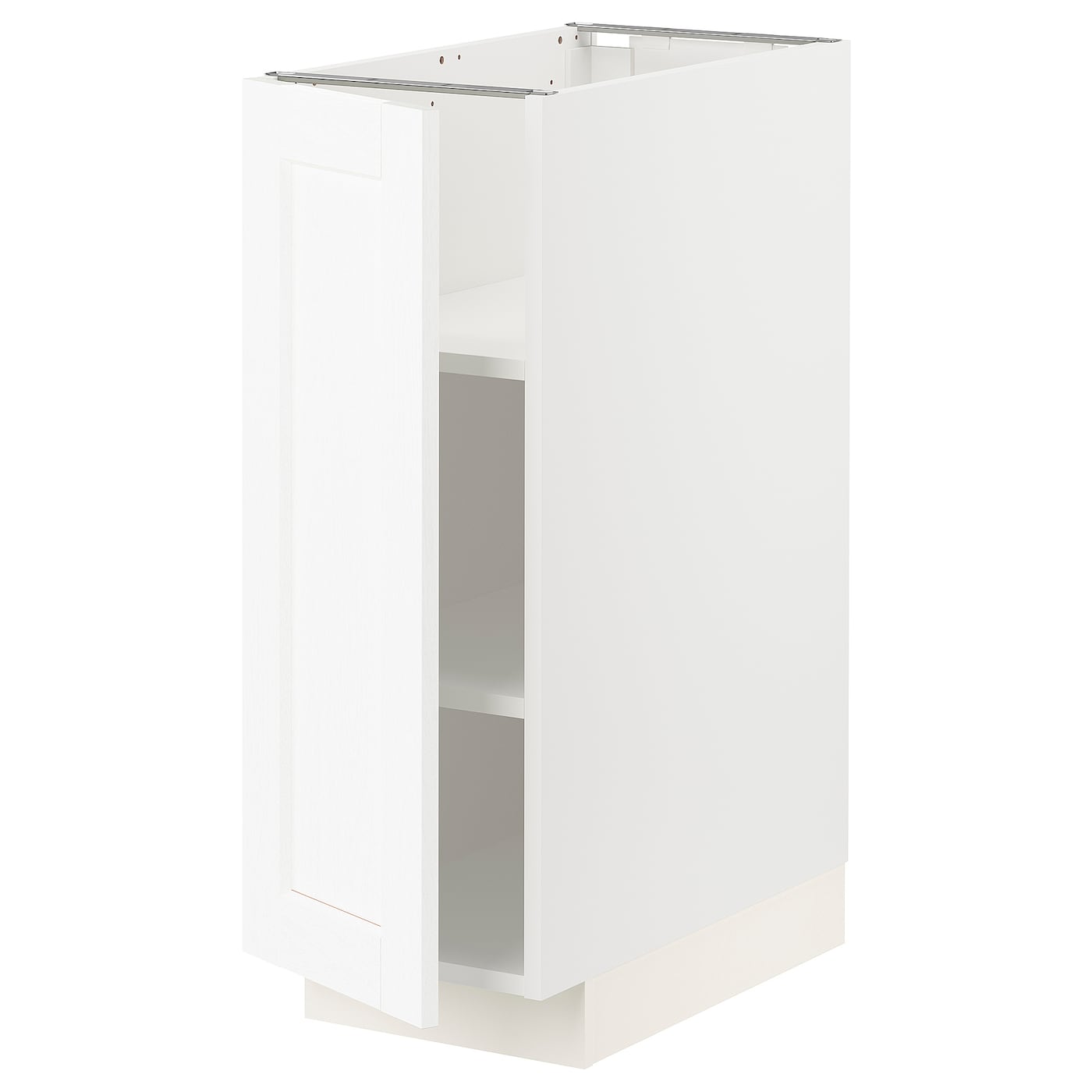 Напольный кухонный шкаф  - IKEA METOD MAXIMERA, 88x62x30см, белый, МЕТОД МАКСИМЕРА ИКЕА