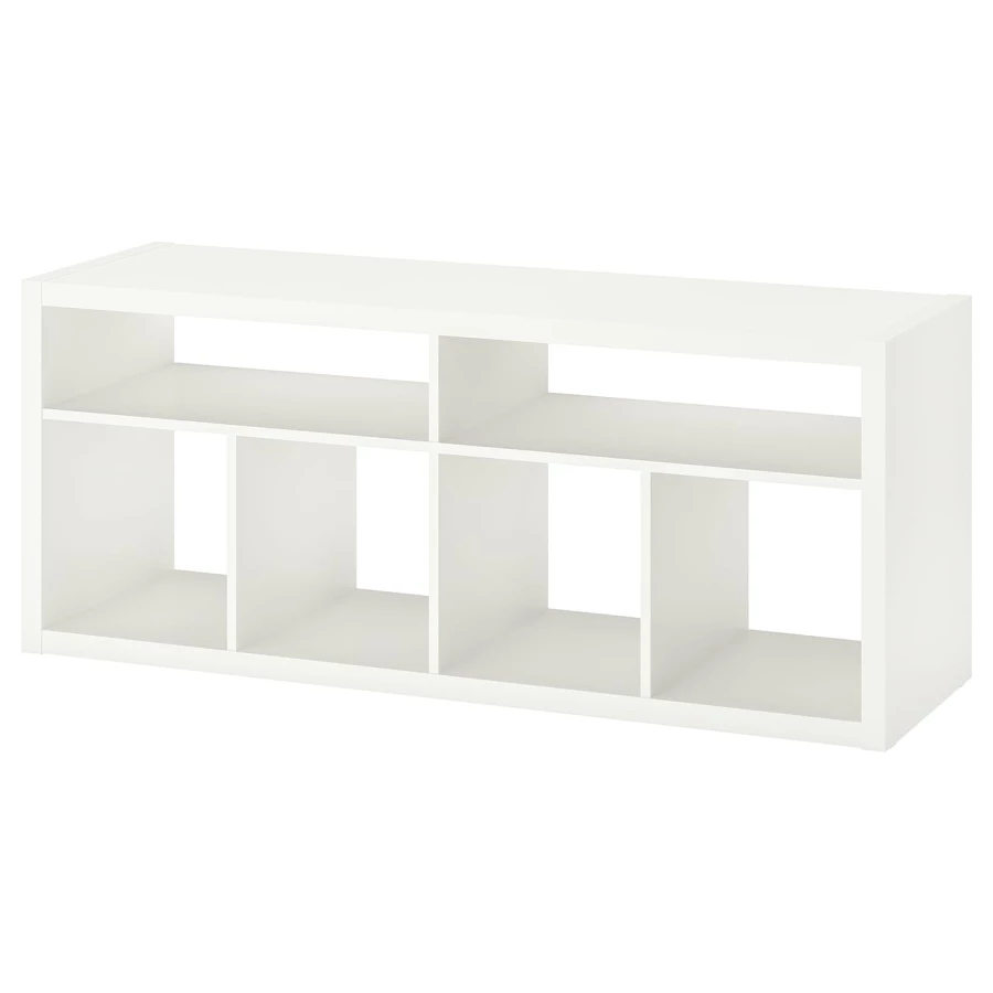 Комплект мебели д/гостиной  - IKEA KALLAX LACK, 147x39x224см, белый, КАЛЛАКС ЛАКК ИКЕА (изображение №2)