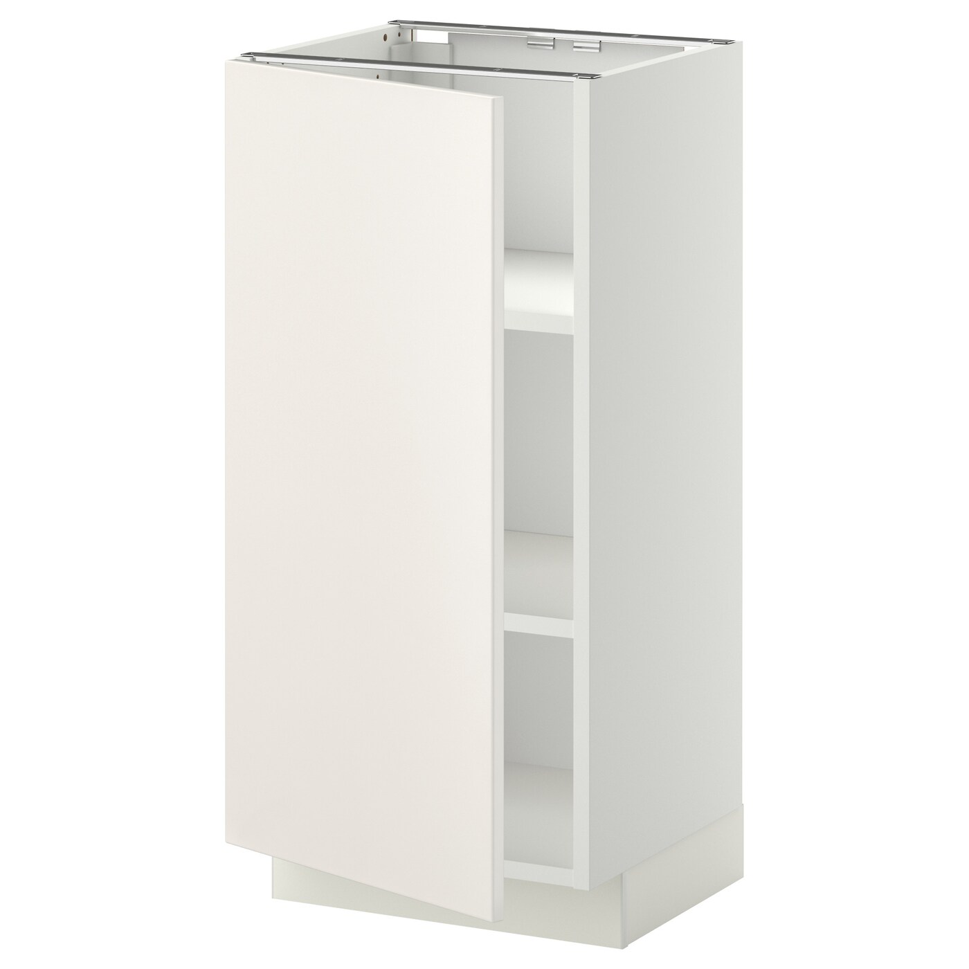Напольный шкаф - IKEA METOD, 88x39x40см, белый, МЕТОД ИКЕА