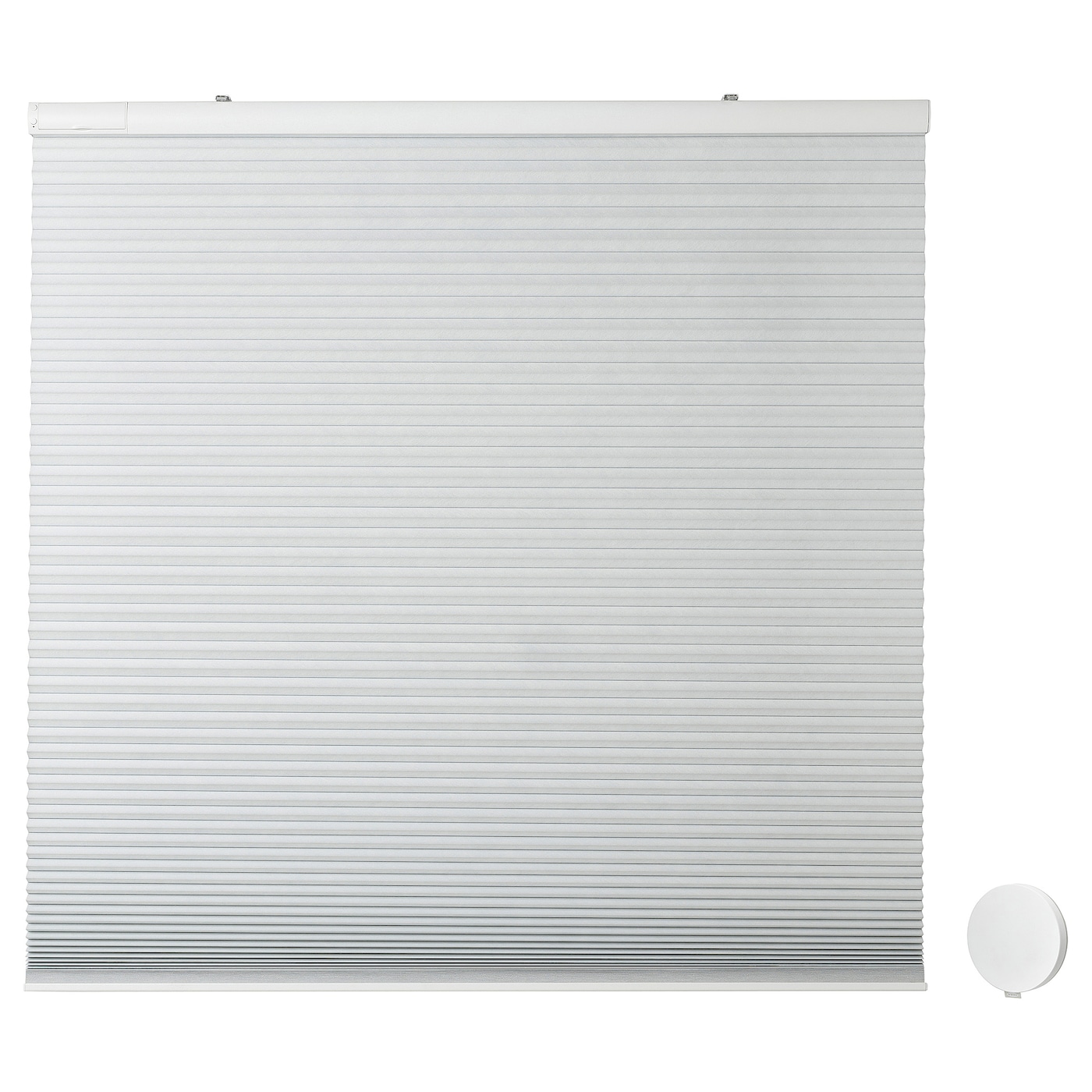 Рулонная штора с пультом управления - IKEA TREDANSEN, 195х120 см, белый, ТРЕДАНСЕН ИКЕА