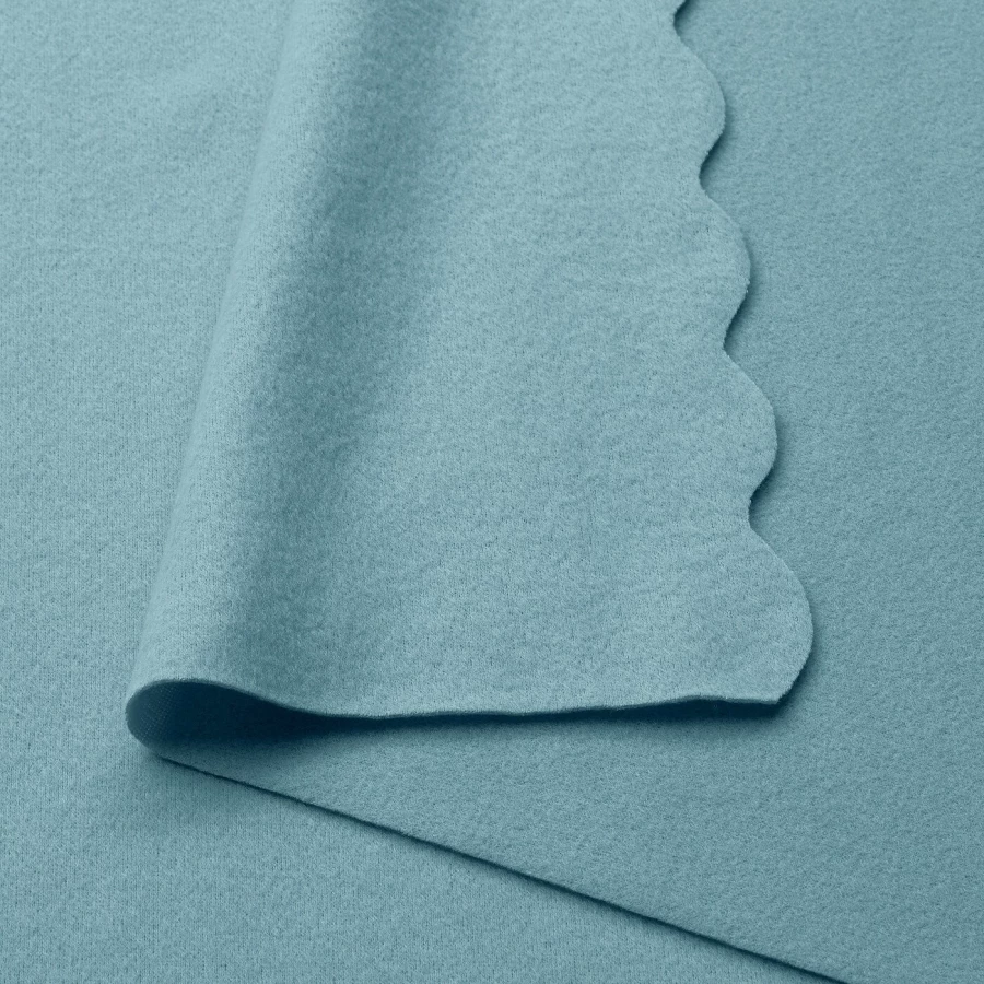 Плед - THORGUN IKEA/ ТХОРГУН ИКЕА,  120x160 см, голубой (изображение №2)