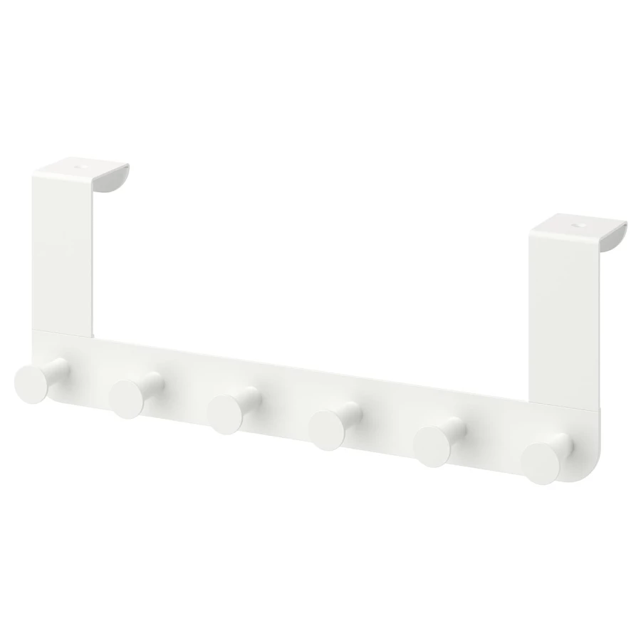 Вешалка на дверь - ENUDDEN IKEA/ ЭНУДДЭН ИКЕА, 35x13 см, белый (изображение №1)