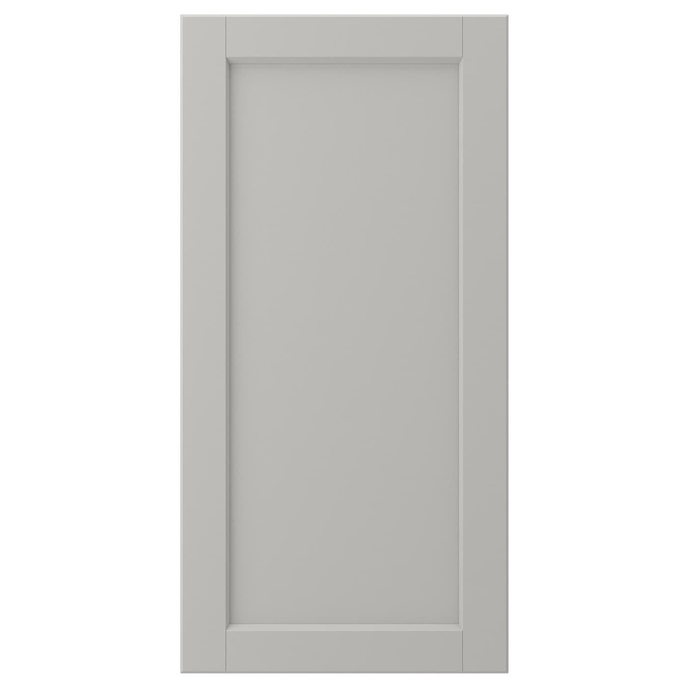 Дверца - IKEA LERHYTTAN, 80х40 см, светло-серый, ЛЕРХЮТТАН ИКЕА