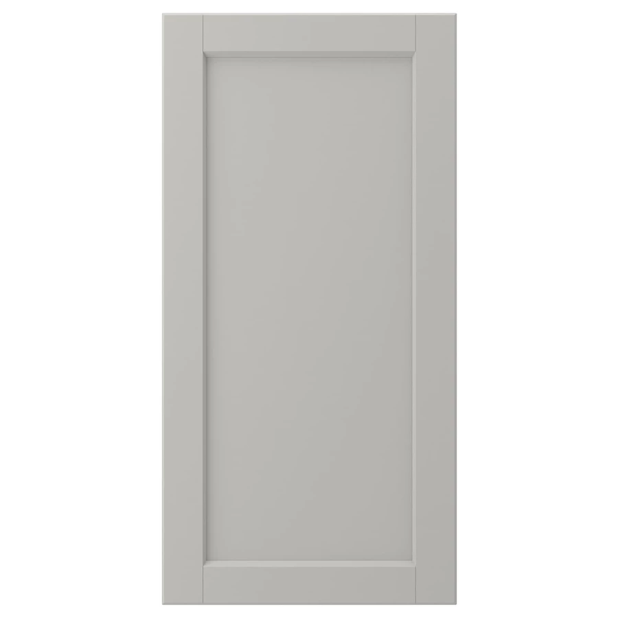 Дверца - IKEA LERHYTTAN, 80х40 см, светло-серый, ЛЕРХЮТТАН ИКЕА (изображение №1)