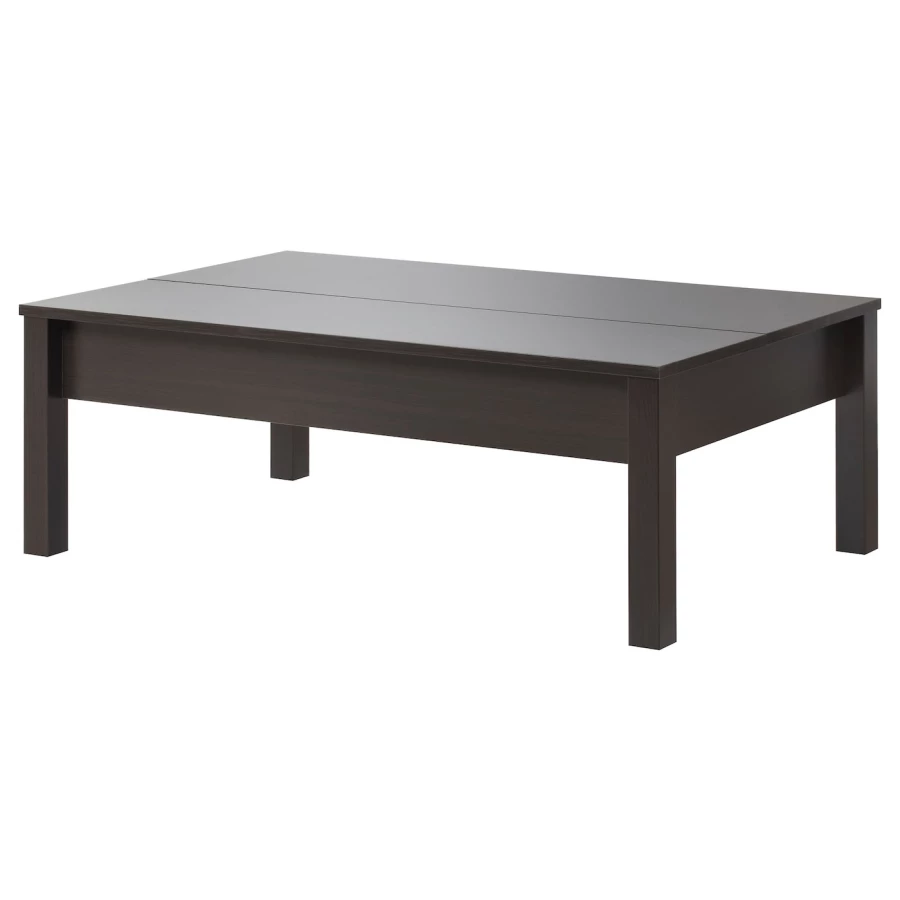 Журнальный стол - IKEA ИКЕА TRULSTORP, 115x70 см, черно-коричневый (изображение №1)