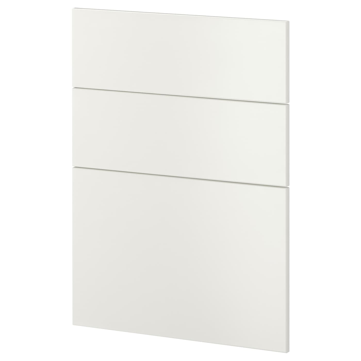 Накладная панель для посудомоечной машины - IKEA METOD, 80х60 см, белый, МЕТОД ИКЕА