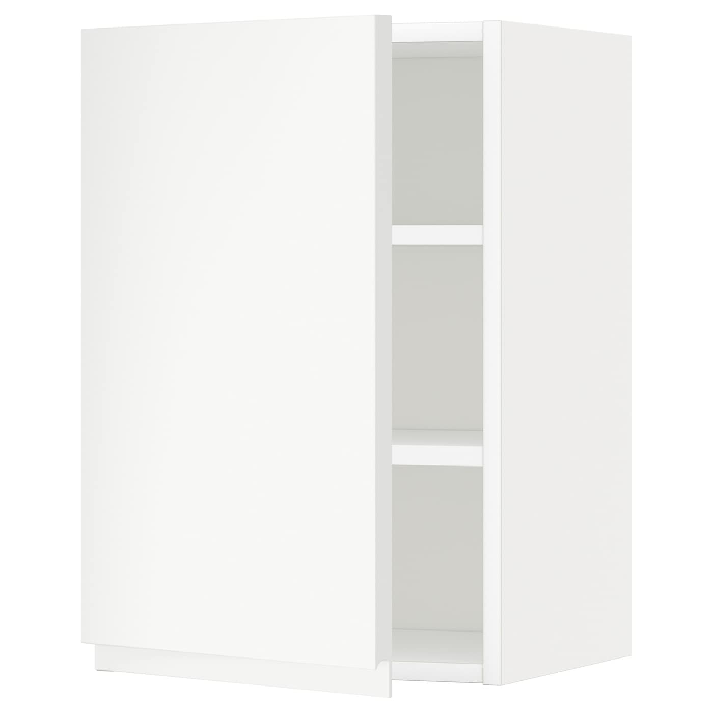 Навесной шкаф с полкой - METOD IKEA/ МЕТОД ИКЕА, 60х40  см, белый