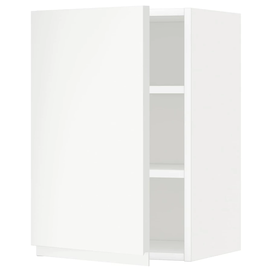 Навесной шкаф с полкой - METOD IKEA/ МЕТОД ИКЕА, 60х40  см, белый (изображение №1)
