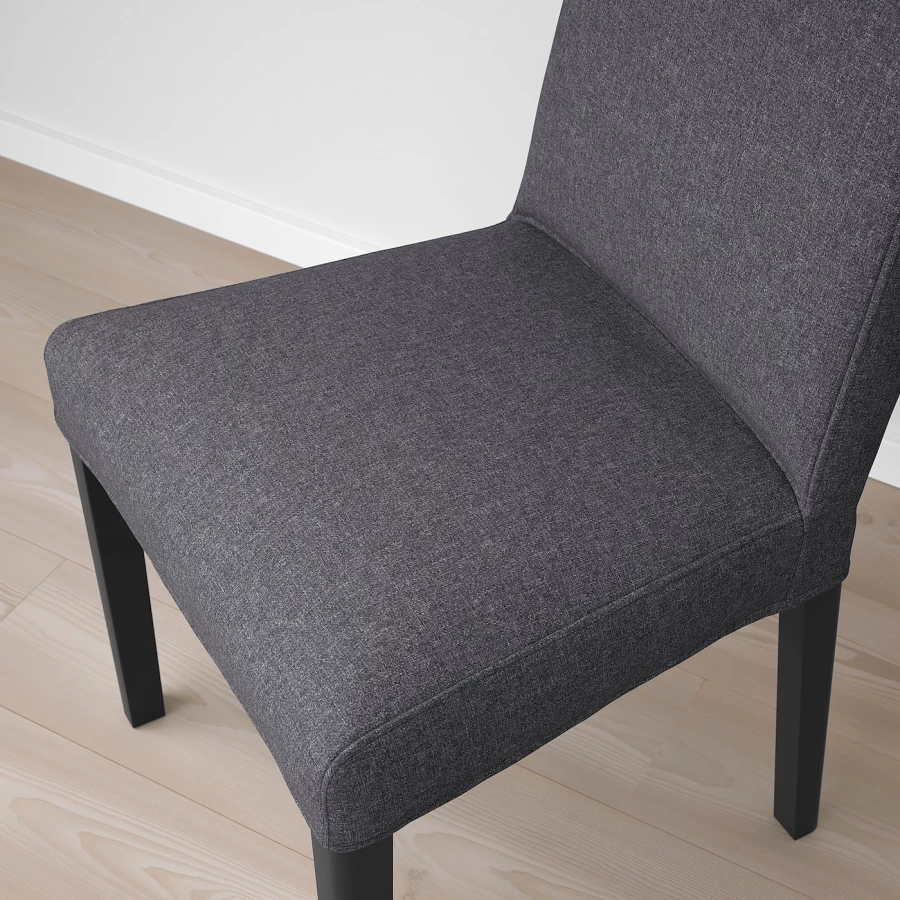 Стол+6 стульев - STRANDTORP  / BERGMUND IKEA/ СТРАНДТОРП/БЕРГМУНД ИКЕА, 205х95х75 см, серый/коричневый (изображение №6)
