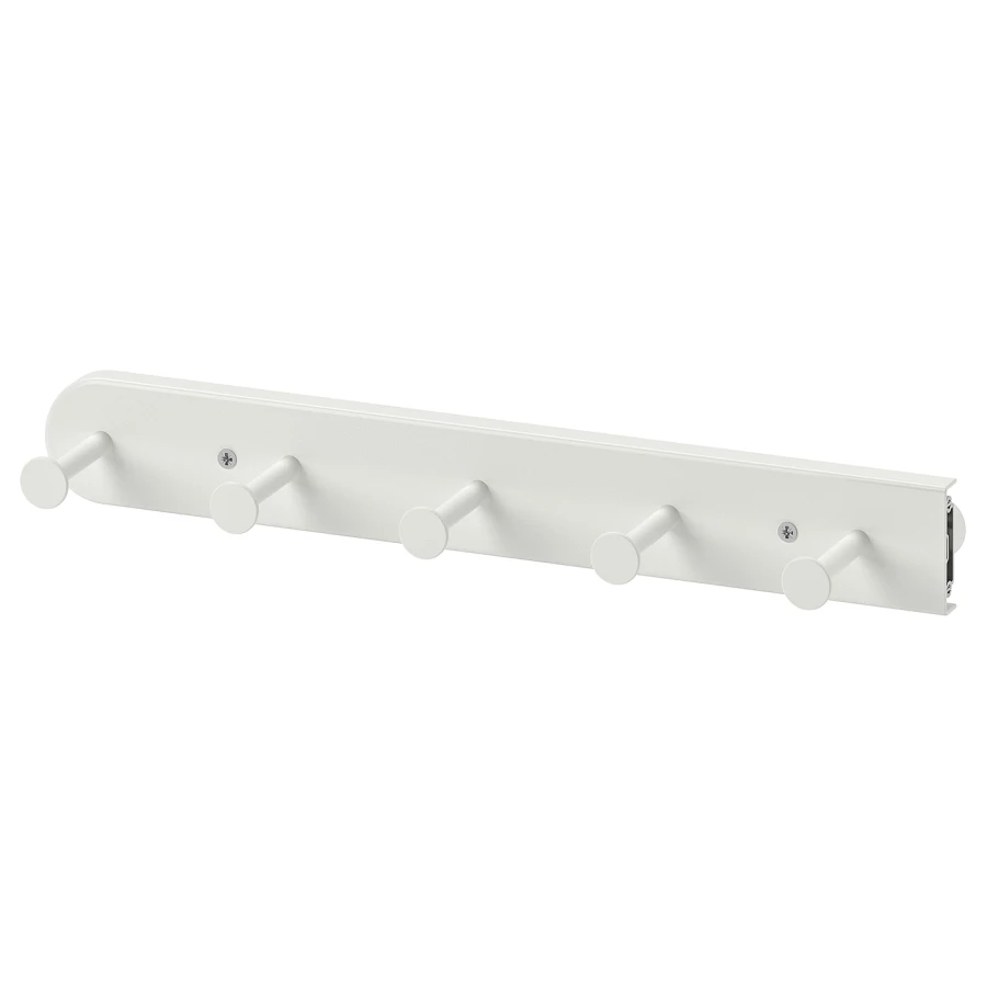 Выдвижная многофункциональная вешалка - IKEA KOMPLEMENT/КОМПЛИМЕНТ ИКЕА, 35 см, белый (изображение №1)