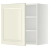 Настенный шкаф с полками - IKEA METOD/МЕТОД ИКЕА, 60x60 см, белый