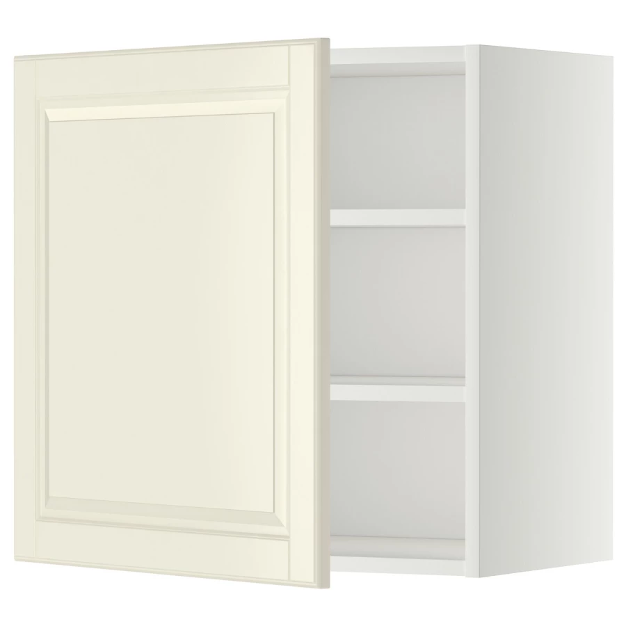 Настенный шкаф с полками - IKEA METOD/МЕТОД ИКЕА, 60x60 см, белый (изображение №1)
