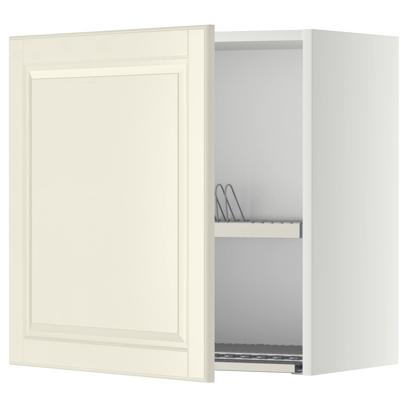 Навесной шкаф с сушилкой - METOD IKEA/ МЕТОД ИКЕА, 60х60 см, кремовый