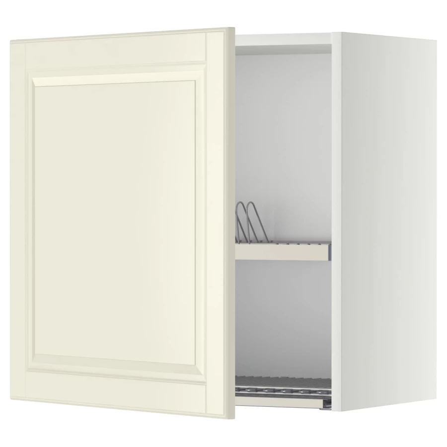 Навесной шкаф с сушилкой - METOD IKEA/ МЕТОД ИКЕА, 60х60 см, кремовый (изображение №1)