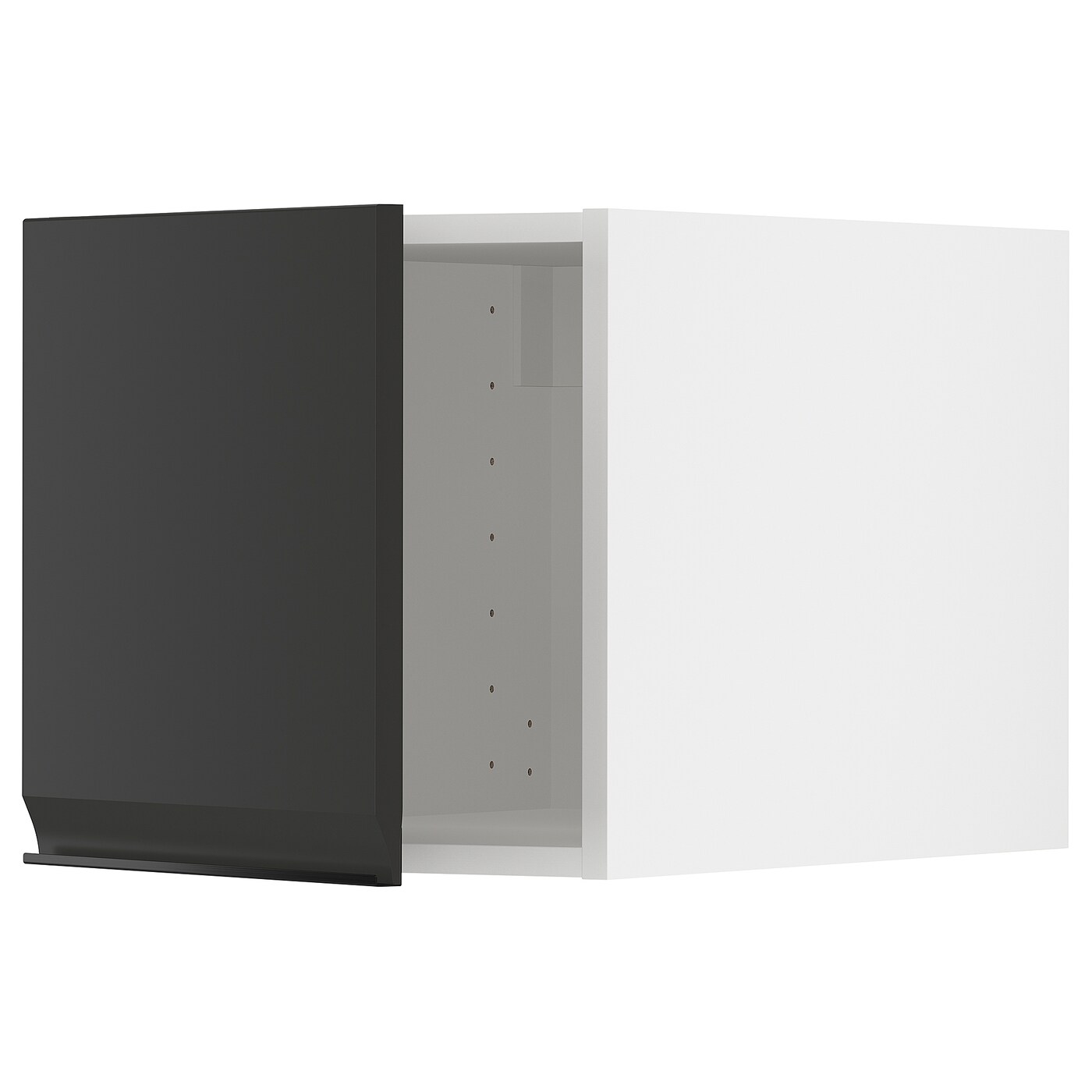 METOD Навесной шкаф - METOD IKEA/ МЕТОД ИКЕА, 40х40 см, белый/черный