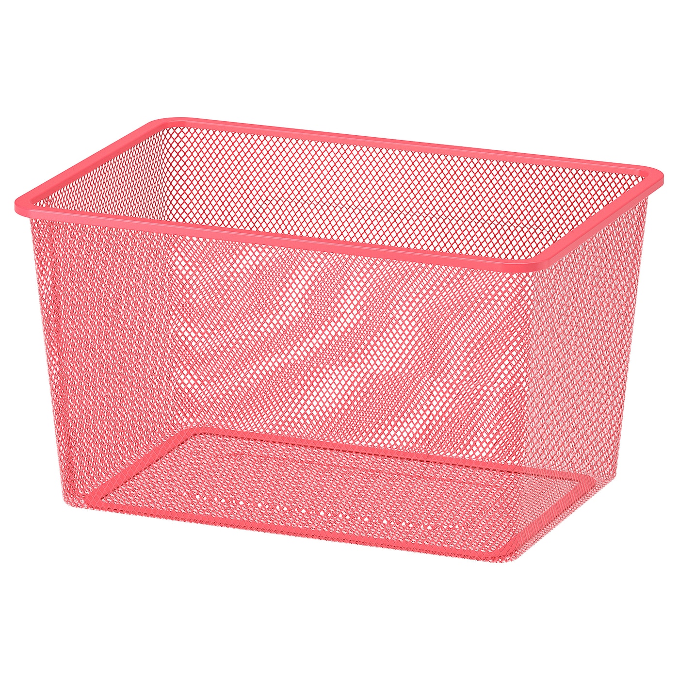 Ящик для хранения - IKEA TROFAST/ ТРУФАСТ ИКЕА, 42x30x23 см, розовый