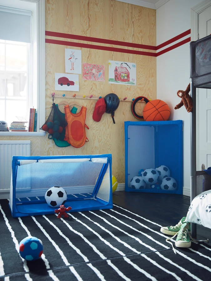 Плюшевая игрушка мяч - IKEA SPARKA/СПАРКА ИКЕА, разноцветный (изображение №4)