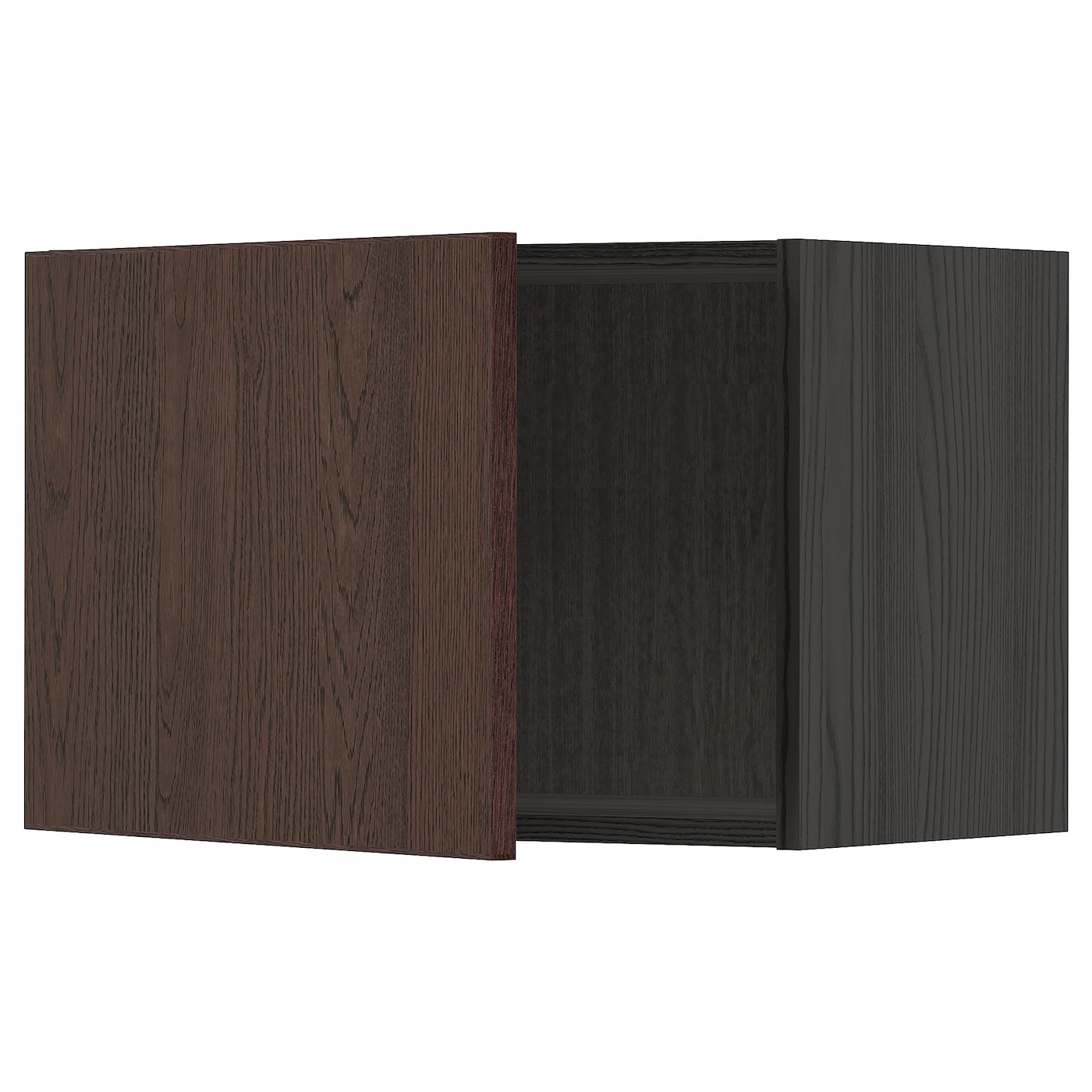 Навесной шкаф - METOD IKEA/ МЕТОД ИКЕА, 40х60 см, черный/коричневый