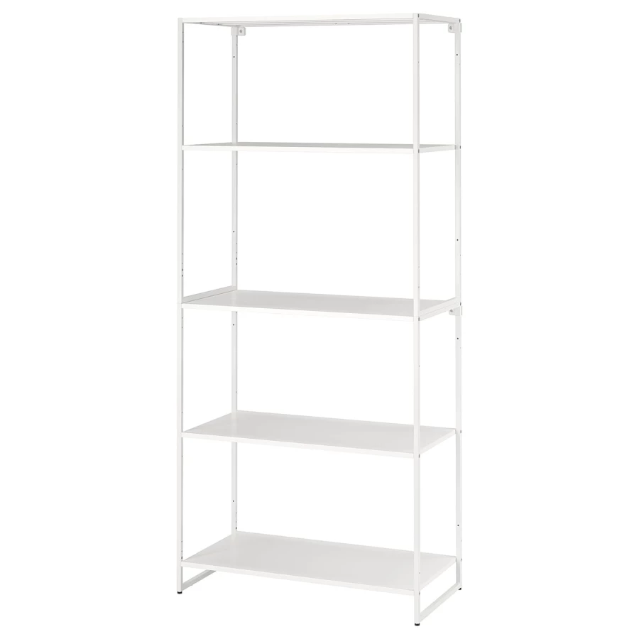 Книжный шкаф - JOSTEIN IKEA/ ЙОСТЕЙН ИКЕА,  180х81 см, белый (изображение №1)