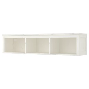 Настенная полка - HEMNES IKEA/ ХЕМНЭС ИКЕА, 148х34 см, белый