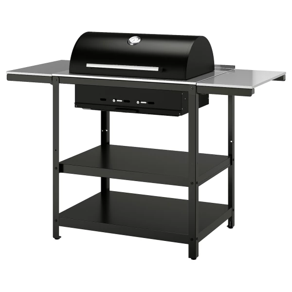 Угольный гриль - GRILLSKÄR / GRILLSKАR  IKEA/  ГРИЛЛЬСКЭР ИКЕА,  114х123х61 см,  черный