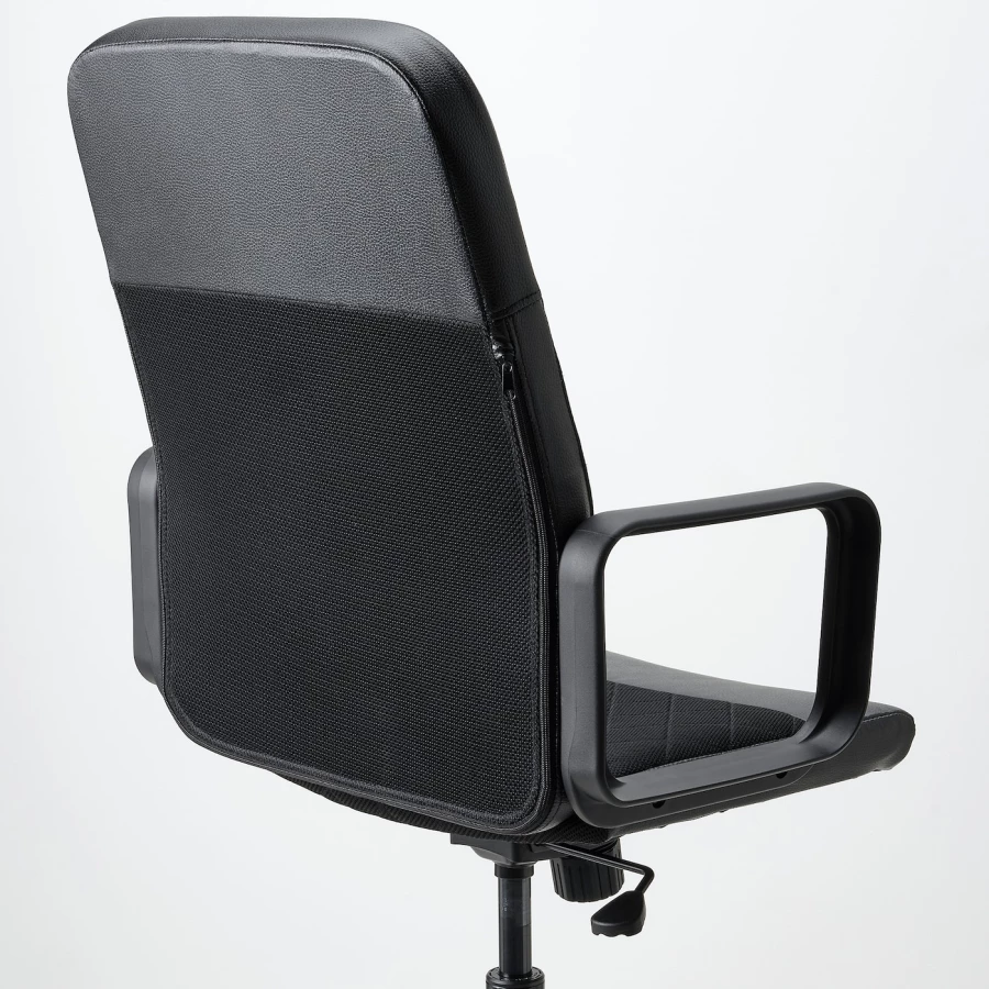 Офисный стул - IKEA RENBERGET, 67x67x110см, черный, РЕНБЕРГЕТ ИКЕА (изображение №2)