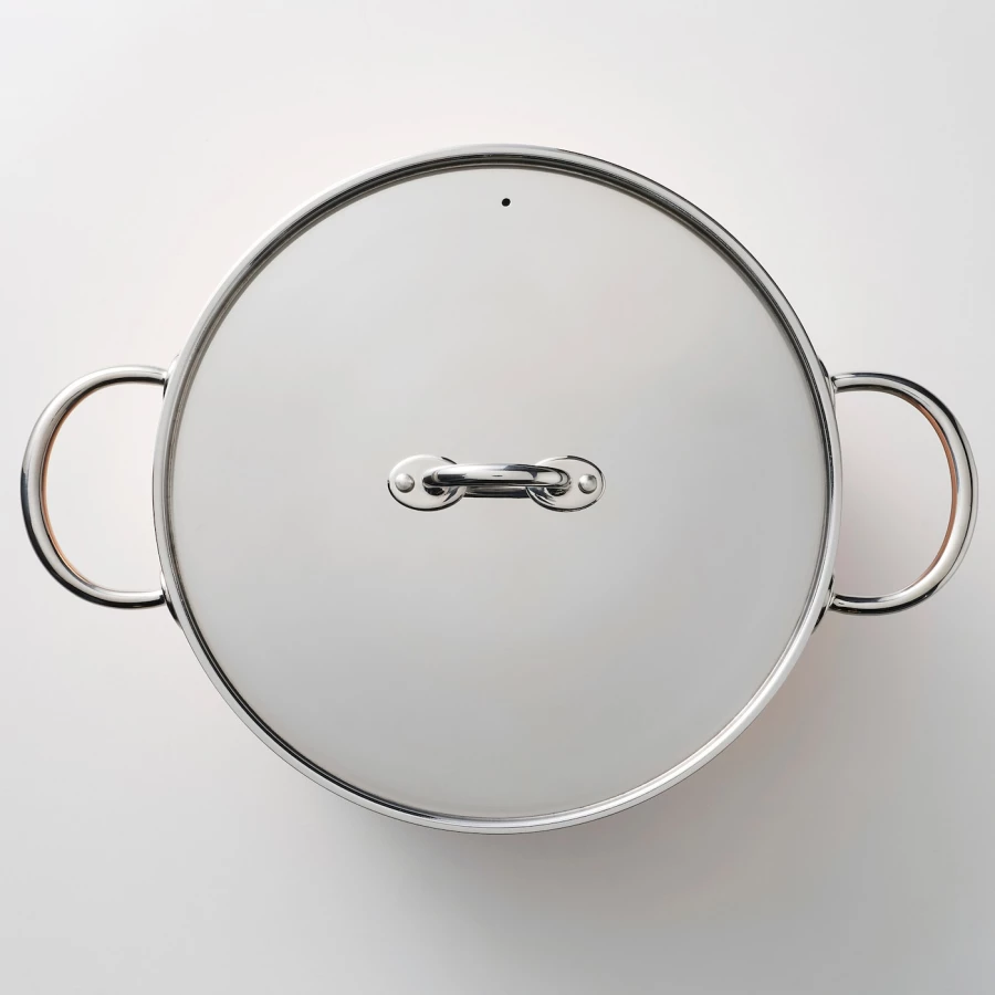 Кастрюля с крышкой - IKEA FINMAT, медь/нержавеющая сталь, 5 л  ИКЕА (изображение №4)