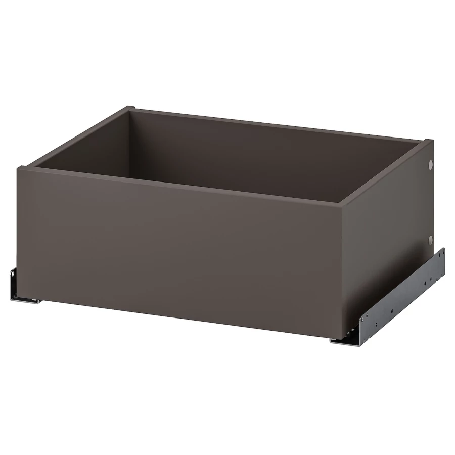 Ящик - IKEA KOMPLEMENT, 50x35 см, темно-серый КОМПЛИМЕНТ ИКЕА (изображение №1)