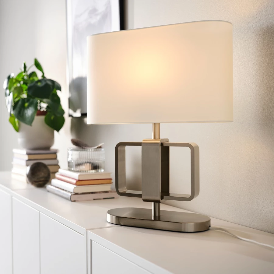 Лампа - UPPVIND  IKEA/УППВИНД ИКЕА, 47 см, белый (изображение №2)