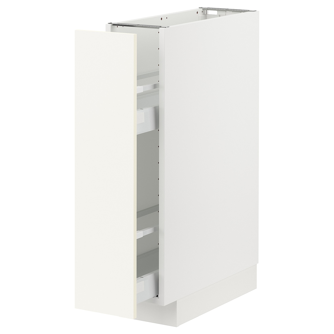 Напольный шкаф - IKEA METOD MAXIMERA, 88x62x20см, белый, МЕТОД МАКСИМЕРА ИКЕА