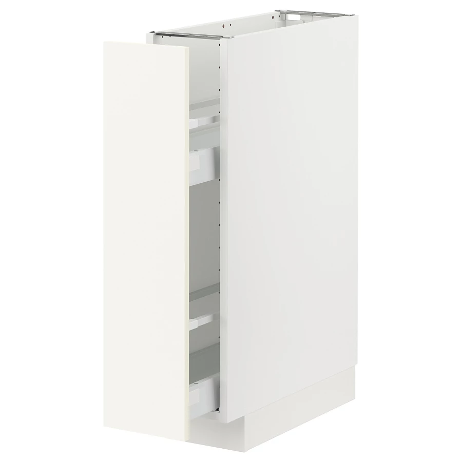 Напольный шкаф - IKEA METOD MAXIMERA, 88x62x20см, белый, МЕТОД МАКСИМЕРА ИКЕА (изображение №1)