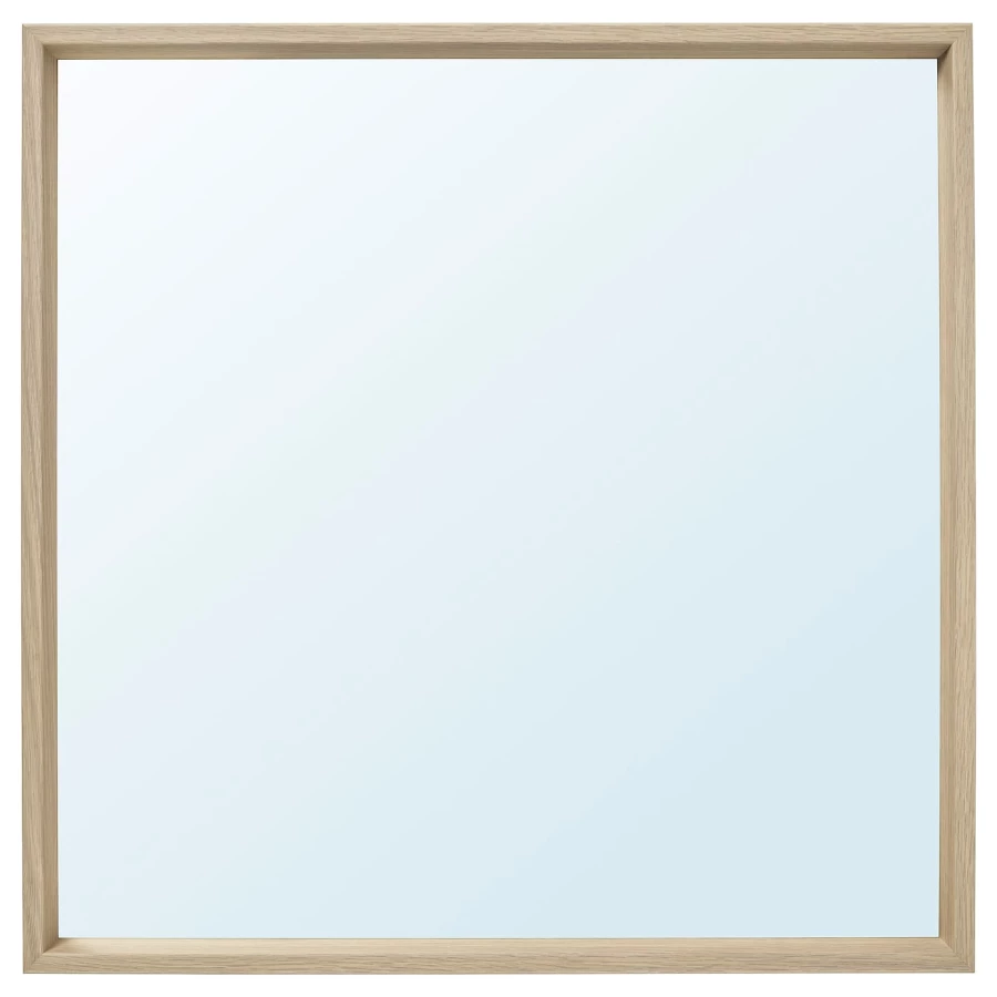 Зеркало - NISSEDAL IKEA/ НИССЕДАЛЬ ИКЕА, 65х65 см,  бежевый (изображение №1)